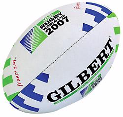 Gilbert World Cup 2007 Miniature Rugby Ball.